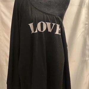 Grey Love Swestshirt